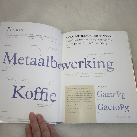BOOK The Anatomy of Type, a graphic guide to 100 typefaces. - Picture 4 of 6